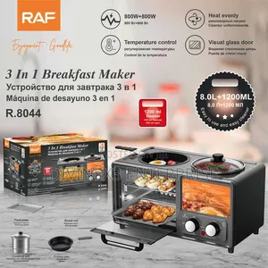 RAF 3-in-1 Breakfast Maker - Model R.8044