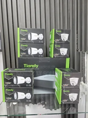 8 Channel Tiandy IP CCTV Camera Kit