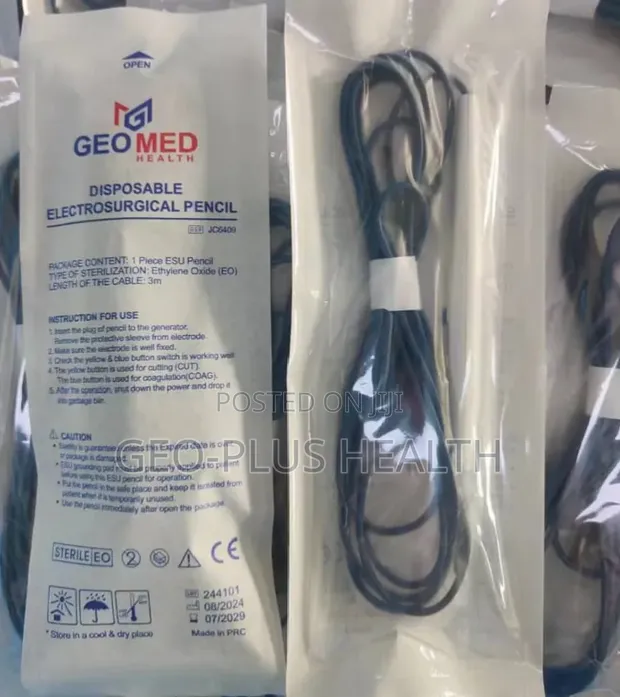 Disposable Electrosurgical Pencil (Diathermy Pencil) - 1