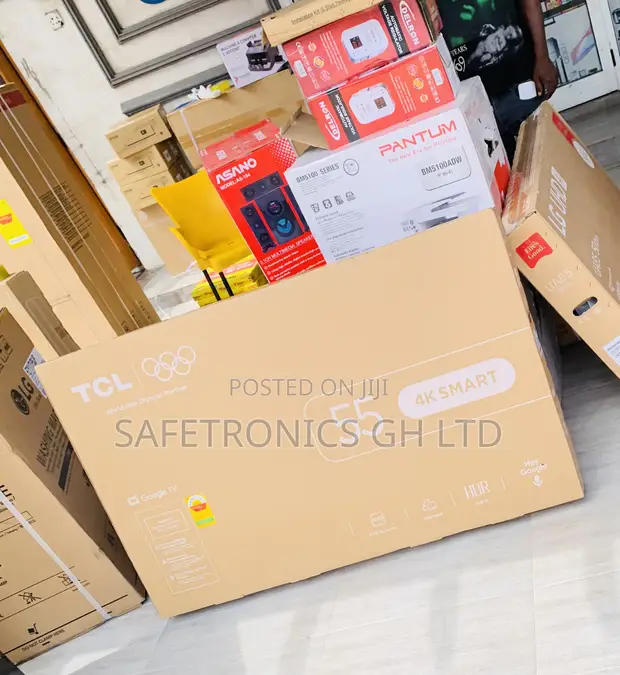 Brand New 55-Inch UHD TCL Frameless Smart TV - 1
