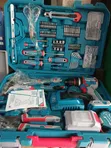 Total Cordless Drilling Machine & Tool Set (166 Pieces) - 2