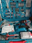 Total Cordless Drilling Machine & Tool Set (166 Pieces) - 3