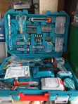 Total Cordless Drilling Machine & Tool Set (166 Pieces) - 4