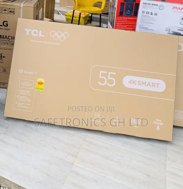 TCL 55" UHD 4K Smart Android TV - 1
