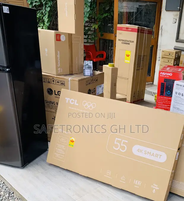 TCL 55 Inch LED UHD 4K Smart Android TV - 1