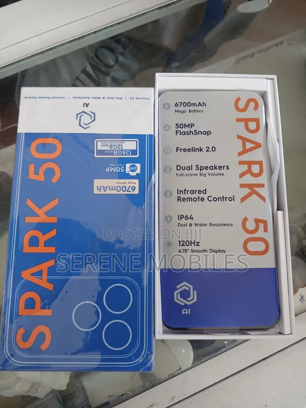 New Tecno Spark 50 128GB - 1