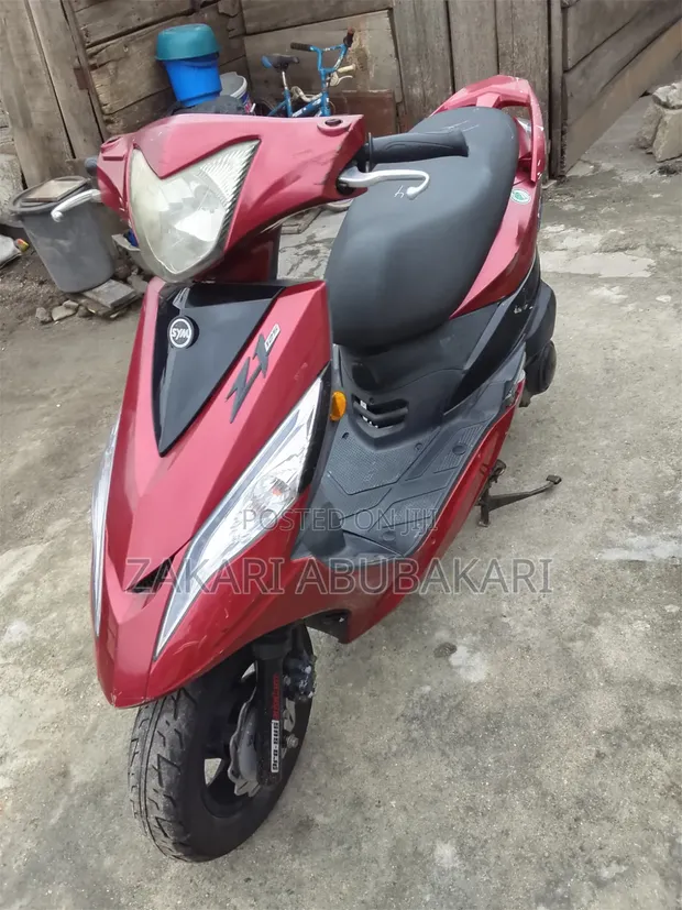 SYM Symnh 125 Scooter 2021 Red - 1