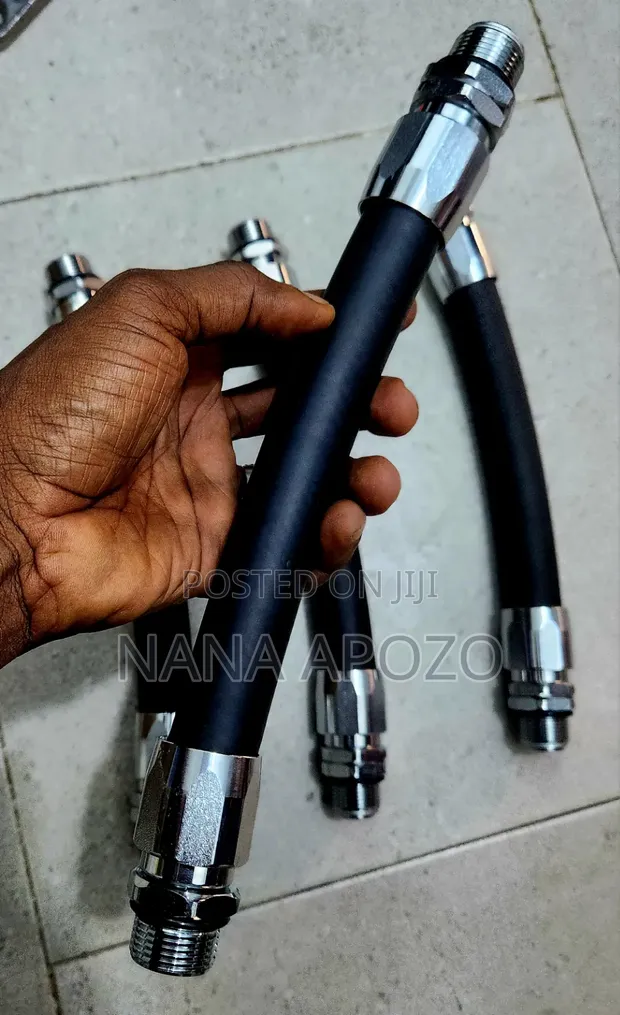 3/4" Short Hose with Swivel Connectors for Fuel Dispenser - 1