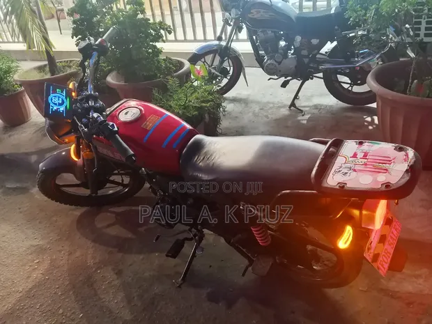 Sonlink SL150-CG 2025 Red Motorcycle - 1