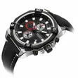 Megir 2054 Men's Quartz Watch - Silver Dial - 2