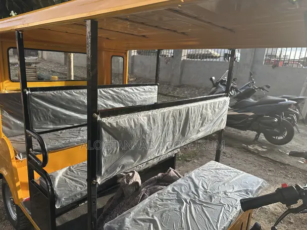 Brand New 9-Seater Tricycle - Yellow - 1