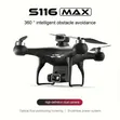 S116 Max Brushless Motor Drone with Dual HD Adjustable Camera - 5