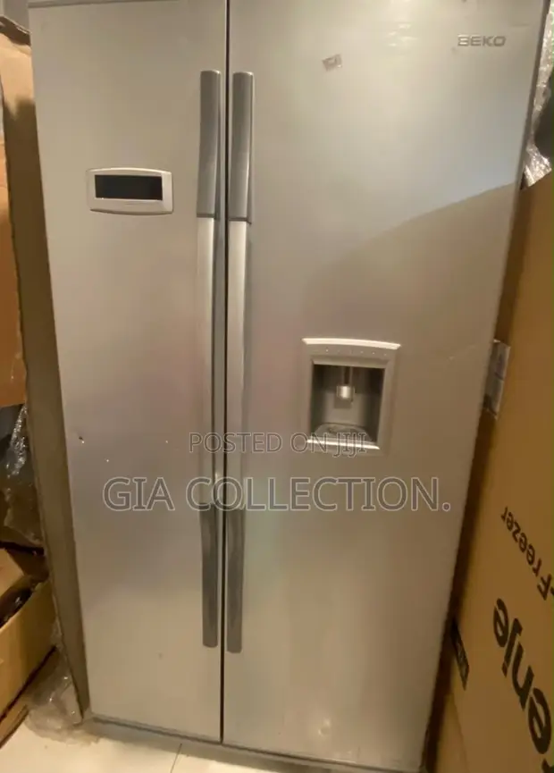Beko 600L Side by Side Fridge Freezer with Water Dispenser - 1