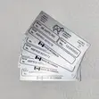 Metallic Tags/Labels for Machines - 1