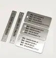 Metallic Tags/Labels for Machines - 3