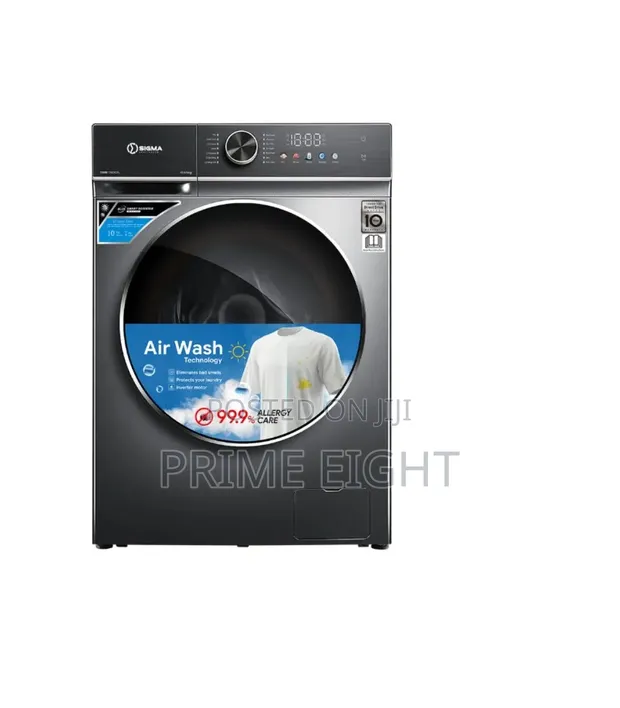 Sigma Combo 10.6kg/6kg Washing Machine Dark Grey SWM-T107cfl - 1