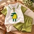 Little Croc Olive Set - 9-12 Months - 2
