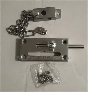 Heavy-Duty Stainless Steel Door Chain Lock