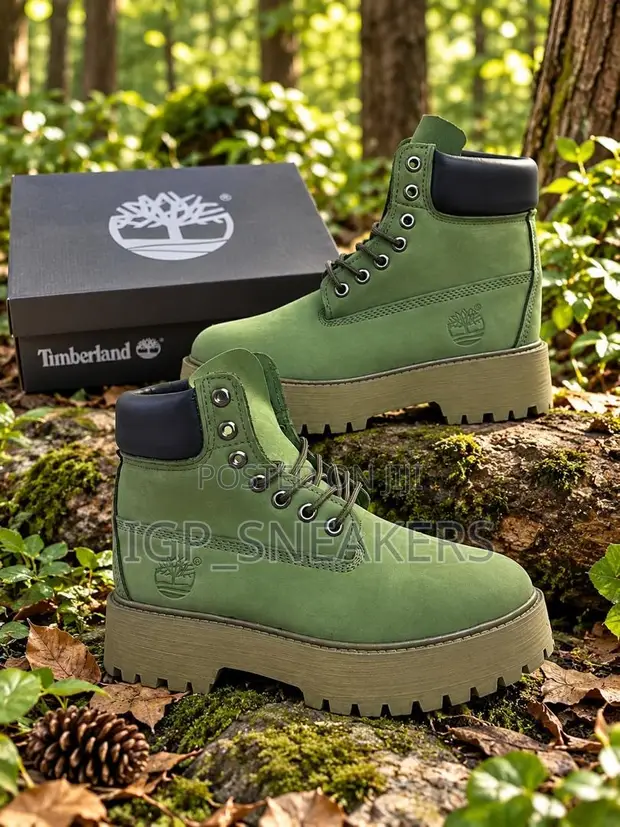Timberland Boots - Thick Chunky Sole - 1
