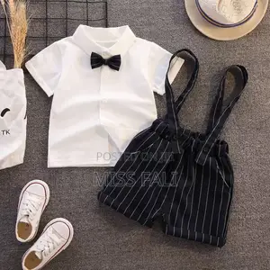 Little Gentleman Pinstripe Set (4-5 Years)