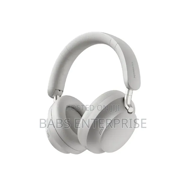 Powerology Soliv Hybrid ANC+ENC Headphones - Light Grey - 1