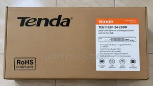 Tenda TEG1128P-24-250W 24-Port Gigabit PoE Switch