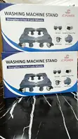 Washing Machine Stand with Rollers - 1