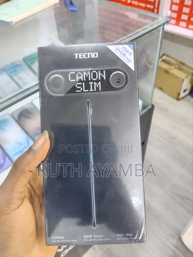New Tecno Camon Slim 256GB Gray - 1