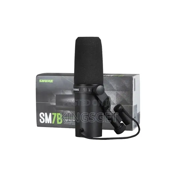 Shure SM7B Cardioid Dynamic Vocal Microphone - 1