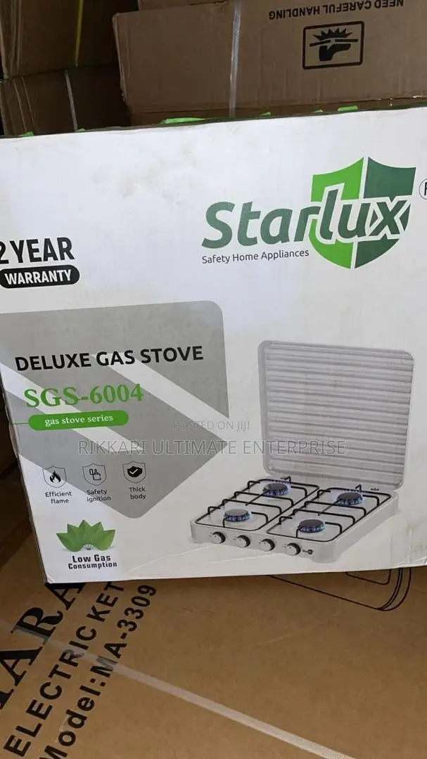 Starlux 4 Burner Table Top Gas Stove - 1