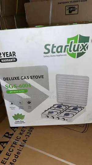 Starlux 4 Burner Table Top Gas Stove