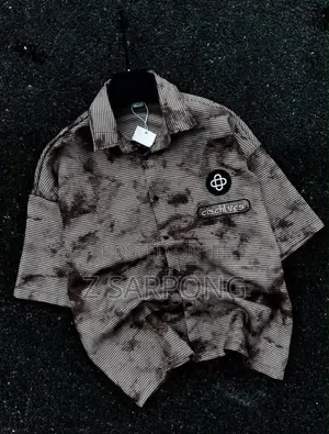 Vintage Casual Button-Down Shirt
