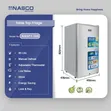 Nasco 80L Table Top Refrigerator - 3
