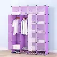 30 Cube Plastic Wardrobe with Shoe Rack - 2