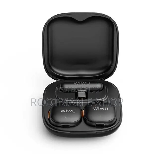 WiWU Wi-WM006 AI Noise-Cancelling Wireless Lavalier Microphone - 1