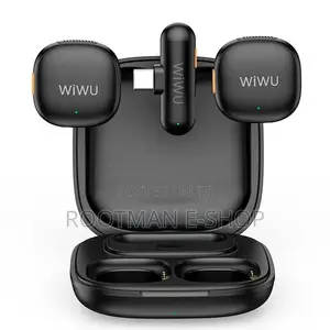 WiWU AI Duo Wireless Microphone Type-C - Black