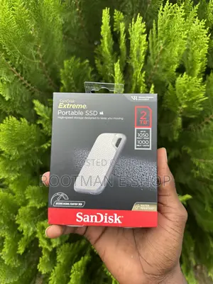 New SanDisk 2TB Extreme Portable SSD USB-C