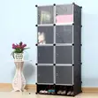 8 Cubes Plastic Wardrobe - 2