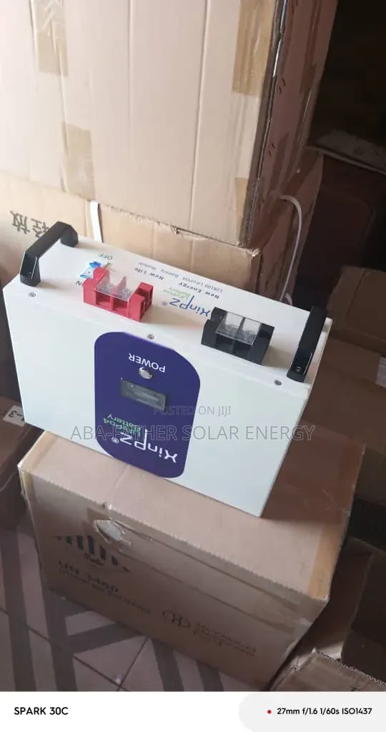 24V 100Ah Lithium Battery for Solar Systems - 1