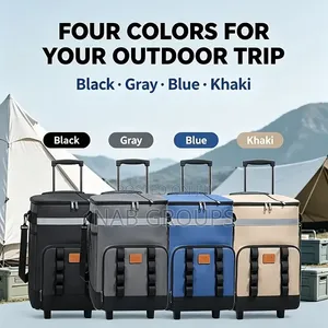 Insulated Rolling Cooler Bag with Wheels