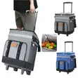 Insulated Rolling Cooler Bag with Wheels - 3