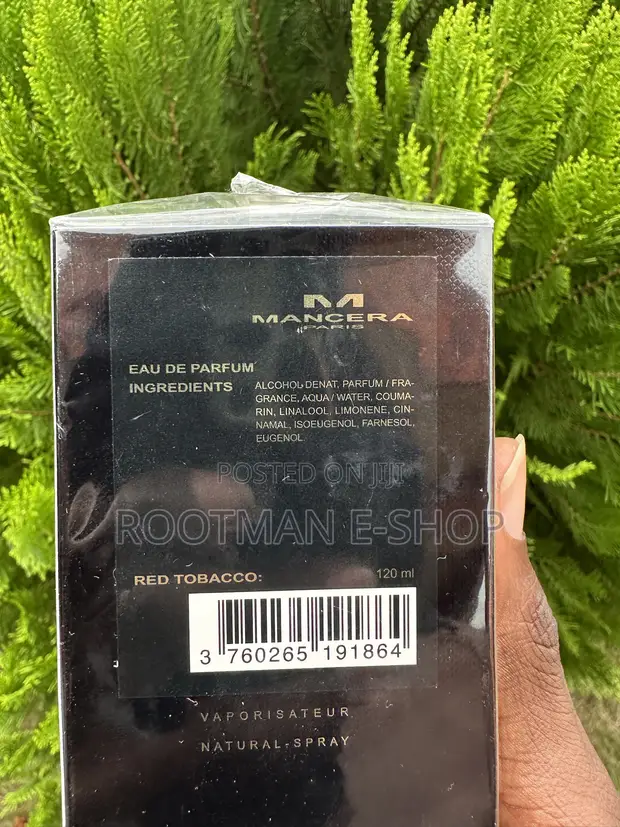 Mancera Red Tobacco Eau De Parfum 120ml - 1