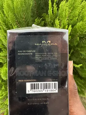 Mancera Red Tobacco Eau De Parfum 120ml