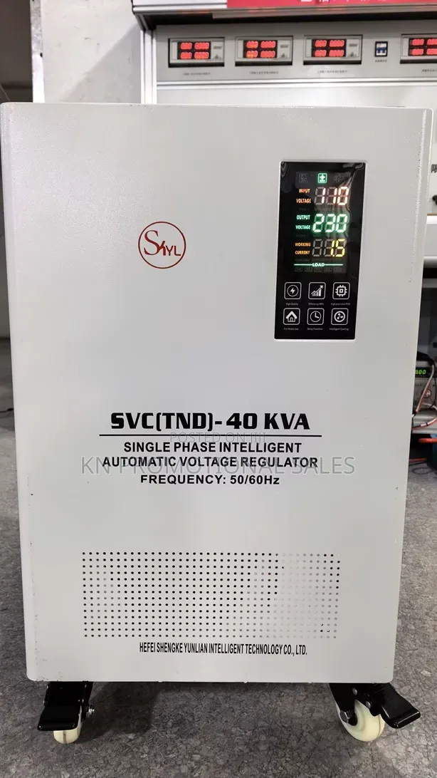 Brand New Single Phase 40kVA Voltage Regulator - 1