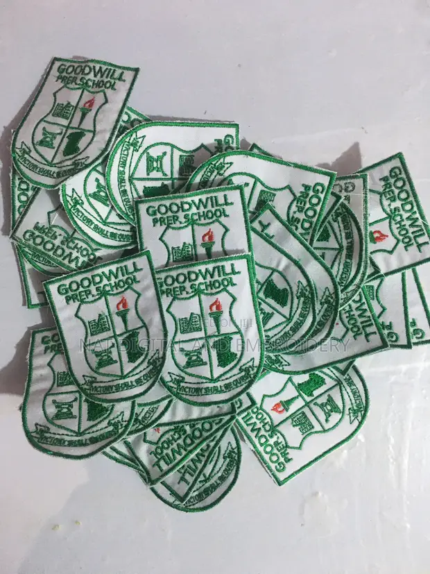 School Crest Embroidery Services - 1