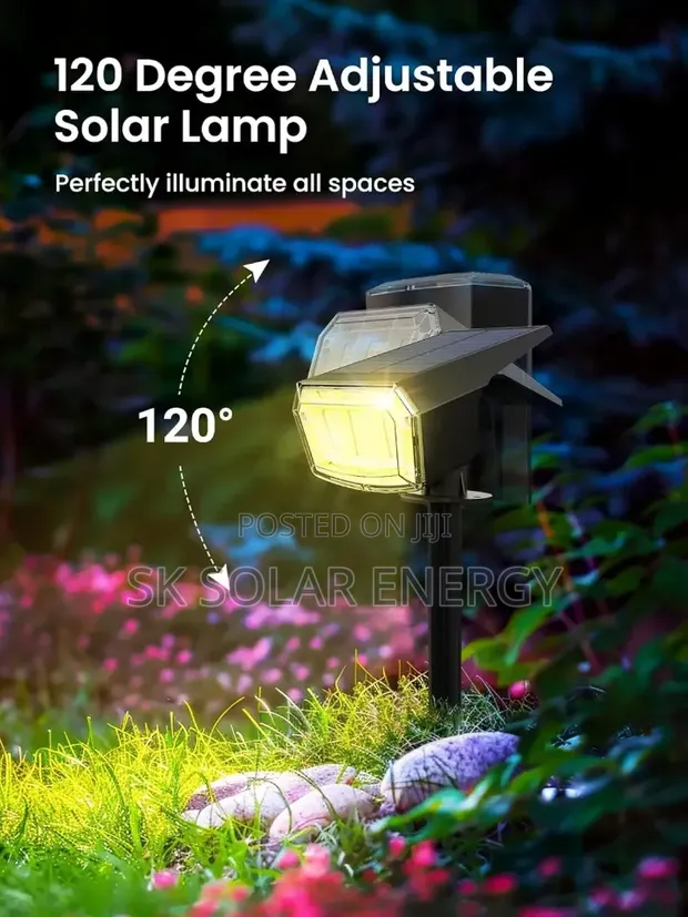 SK Solarenergy 2-in-1 Solar Street/Garden Lights - 1