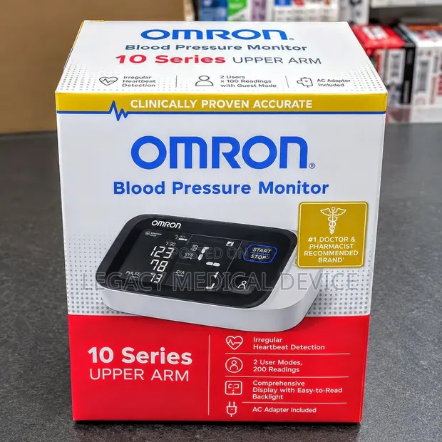 Omron 10 Series Upper Arm Blood Pressure Monitor - 1