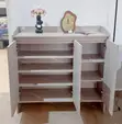 Modern 3-Door Imported Shoe Cabinet - 2