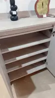 Modern 3-Door Imported Shoe Cabinet - 3