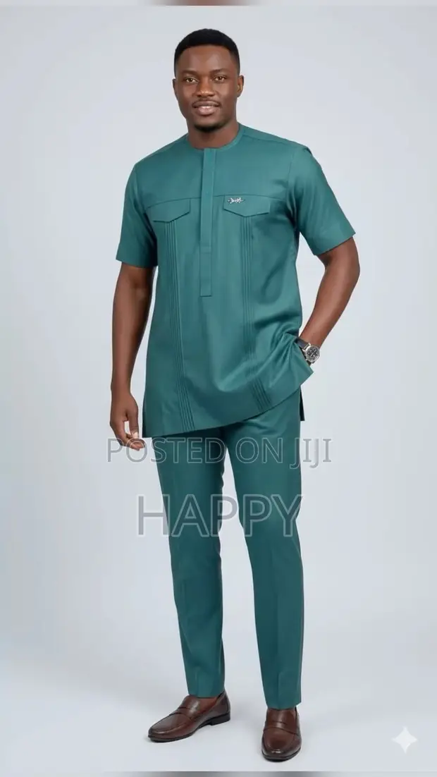 Multi-Colored Caramel Kaftan - 1